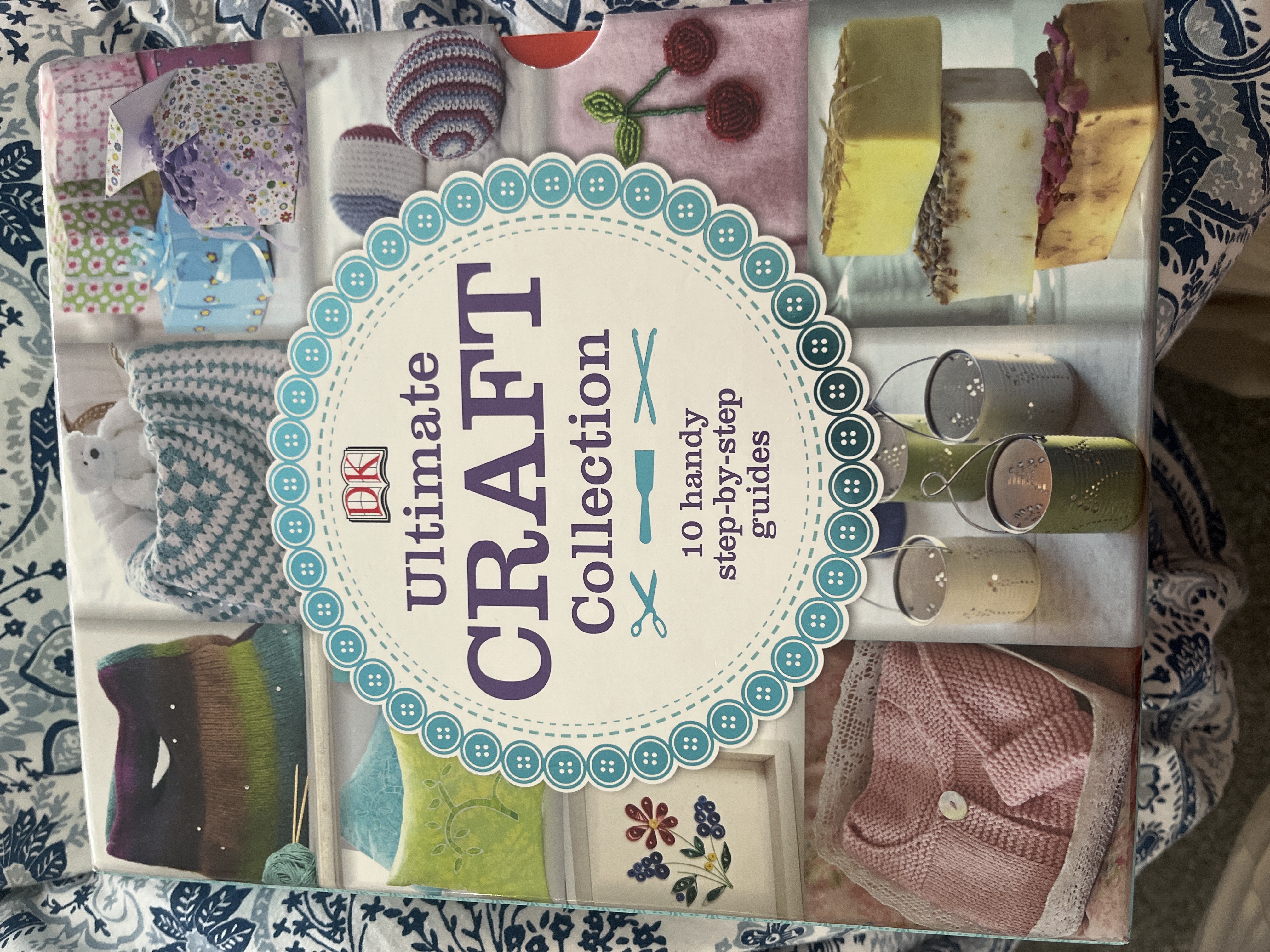 Ultimate craft book set. With ten books for different skills and hobbies 